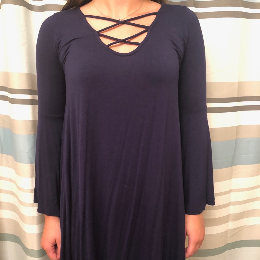 Navy Blue Dress